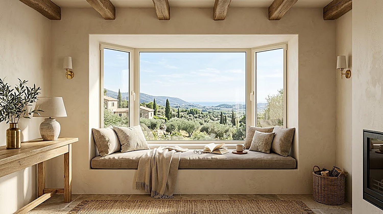 A view, and a place to sit