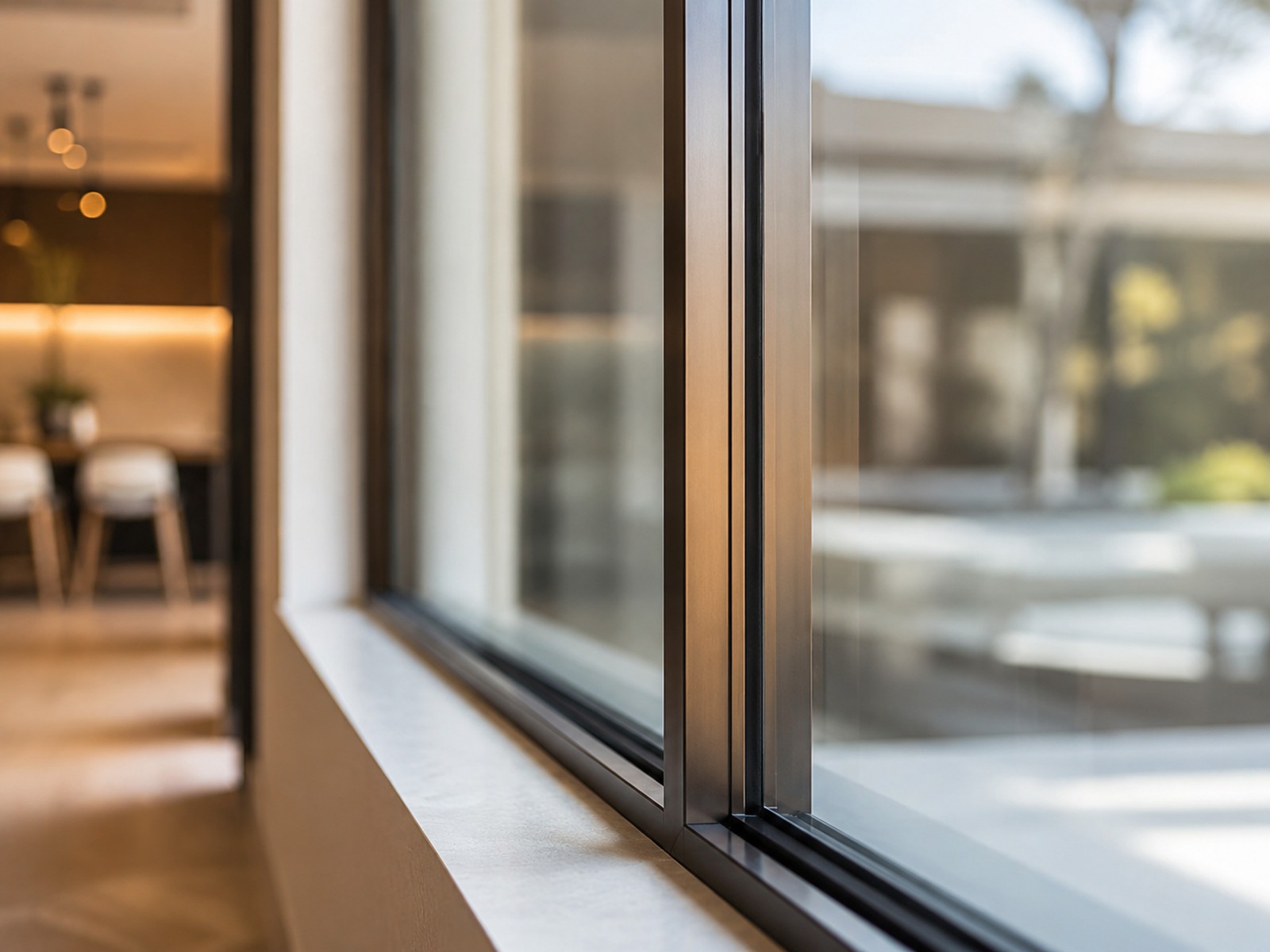 A slim, quiet sightline