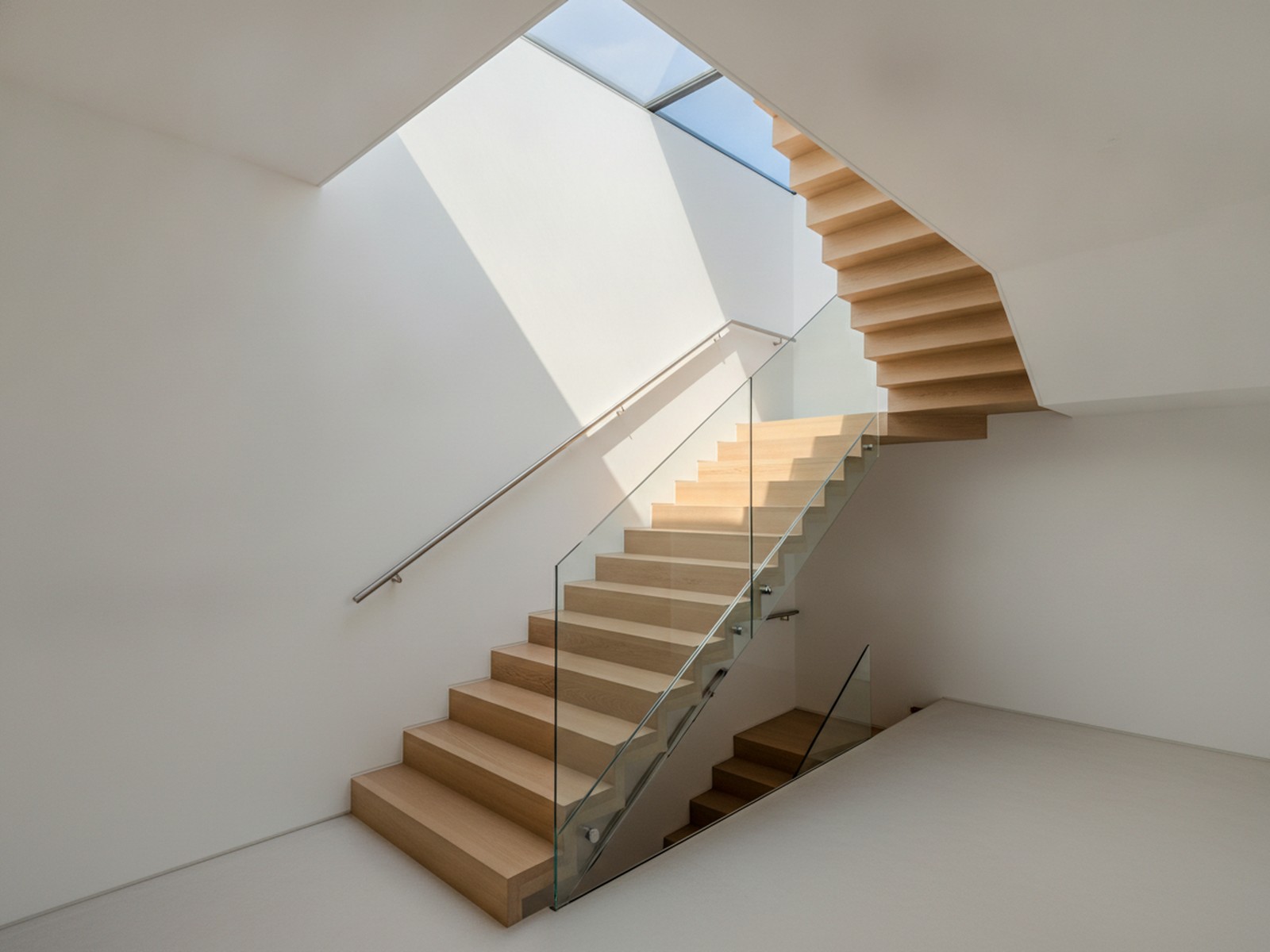 Daylight from straight above